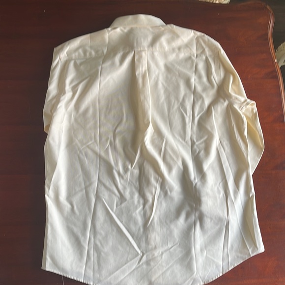 Joseph & Feiss Dress Shirt Size 17 23/33 in Pale Yellow - Picture 4 of 4